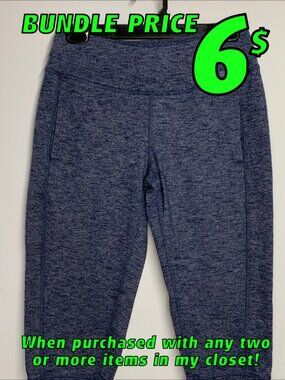 Mondetta Capri Fleece Legging Size SMALL